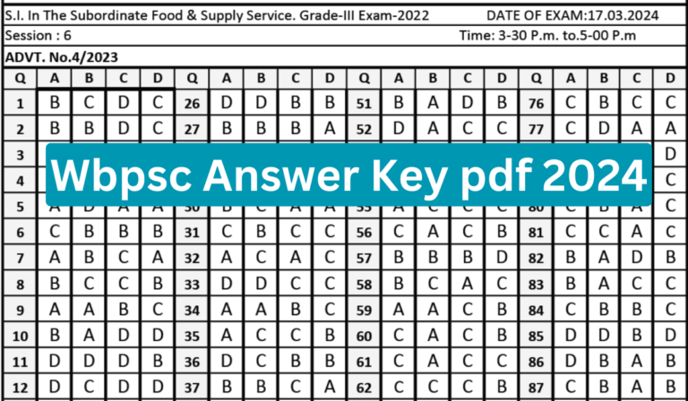 Food si answer key 2024 pdf